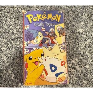 Pokemon Totally Togepi VHS Video Tape Anime Kids Cartoon Entertainment